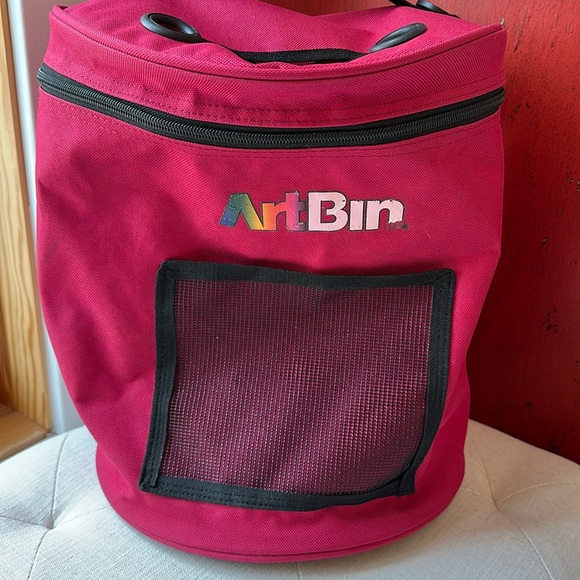 Artbin Yarn Drum Portable Knitting and Crochet Storage Crafts - Picture 1 of 4